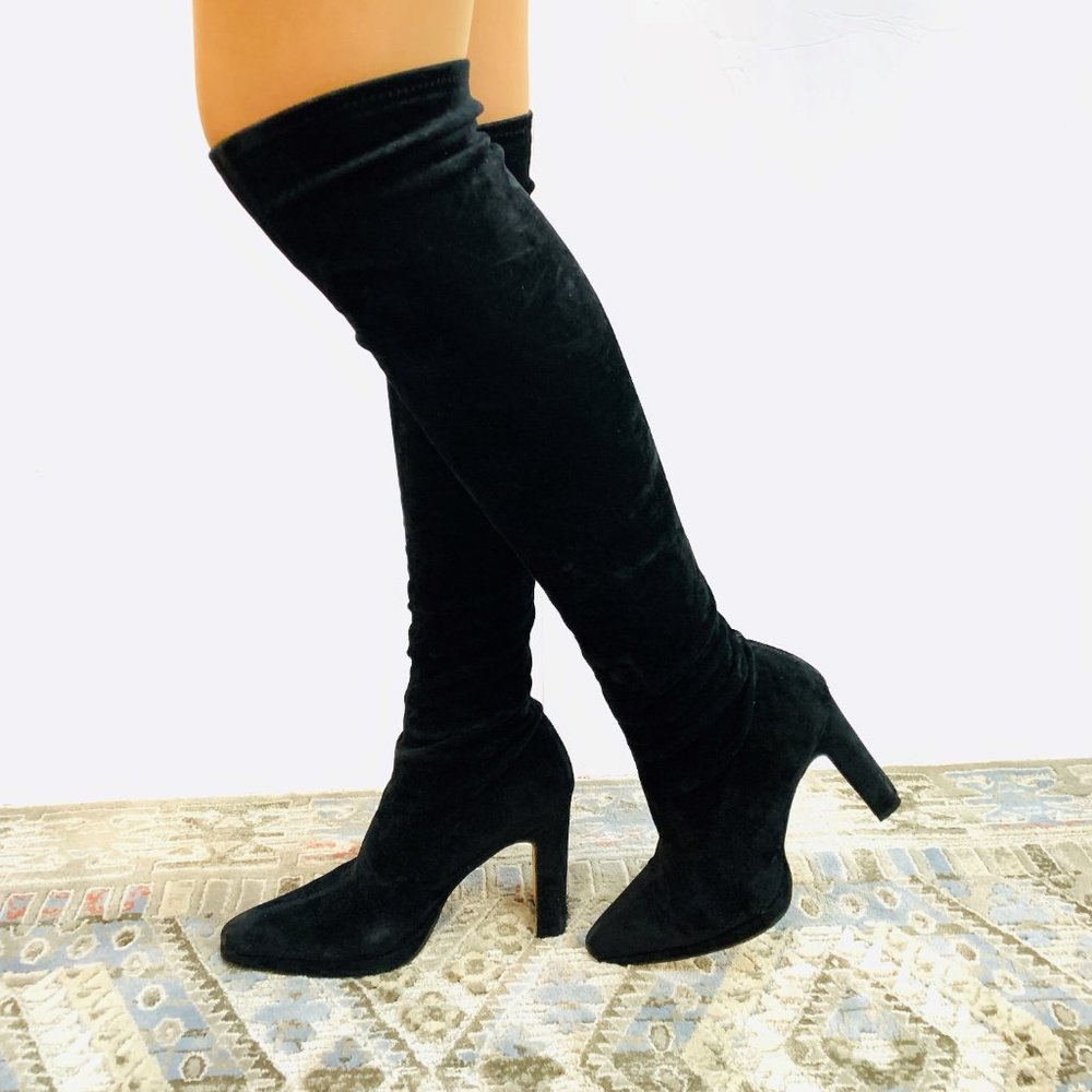 BCBG Over The Knee high heels Black boots